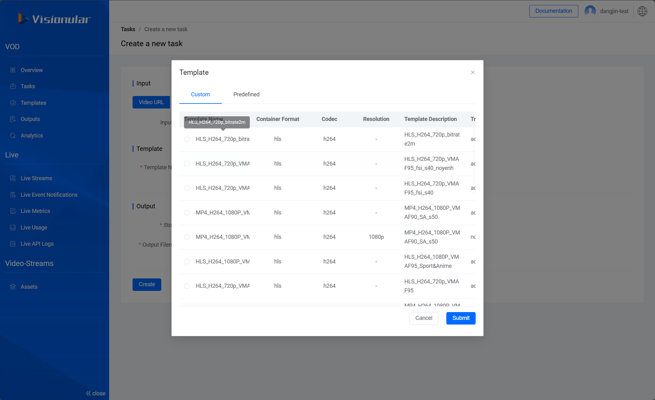 Recording Configuration